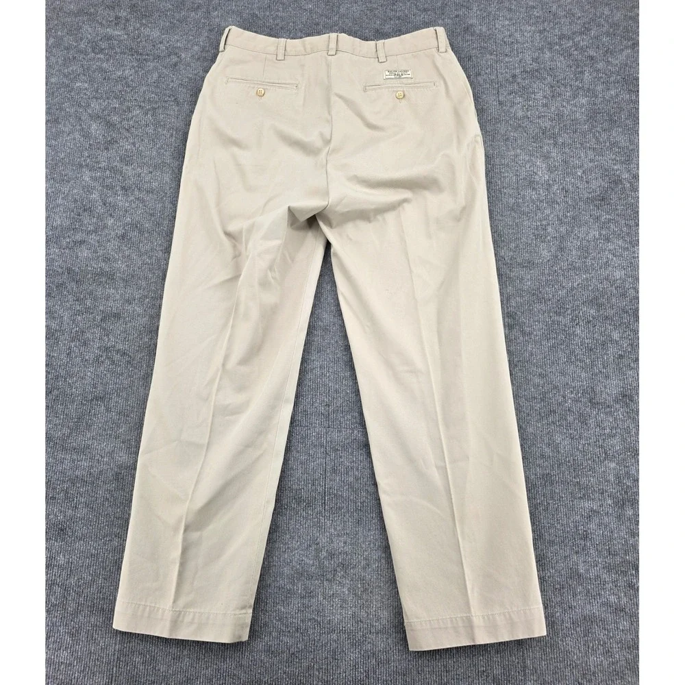 Polo Ralph Lauren Prospect Pant Mens 34x30 Tan Khaki Cotton Straight Chino